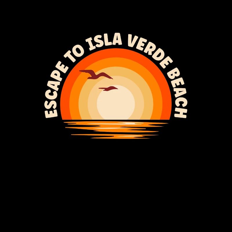 Je fuis vers la plage d’Isla Verde