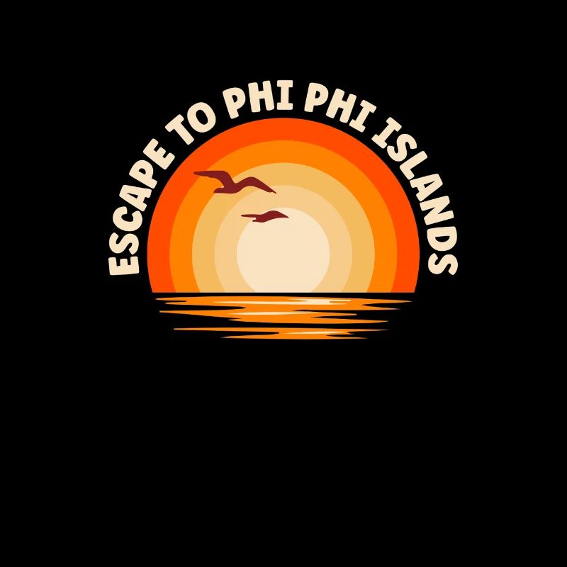 Je fuis vers les îles Phi Phi