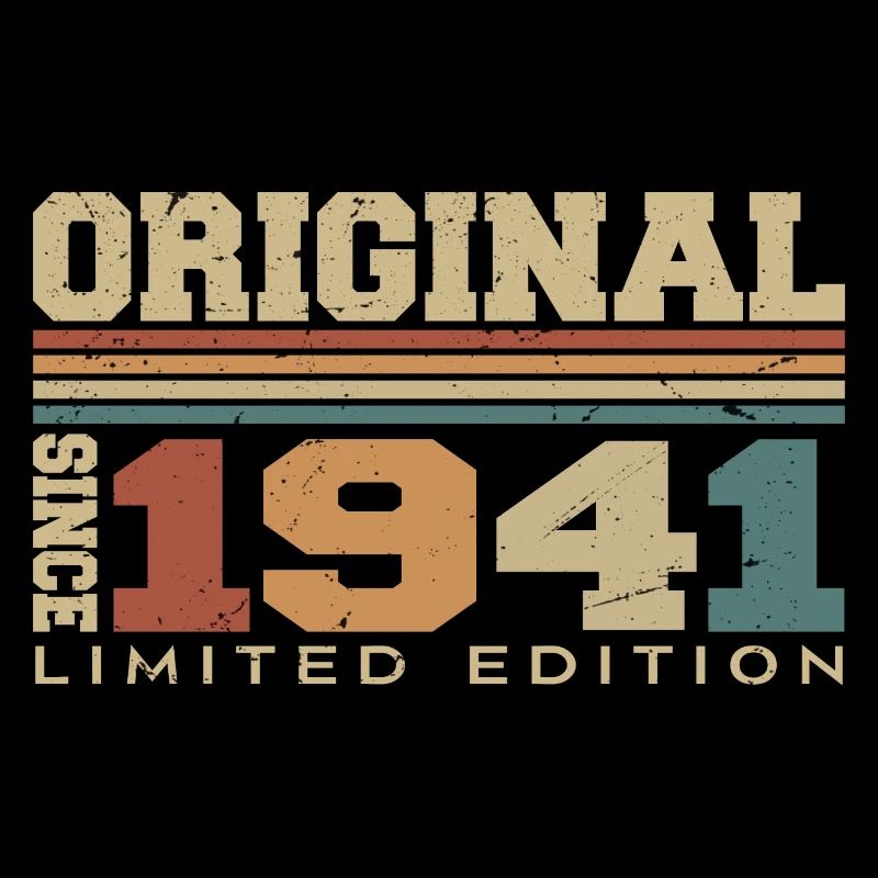 Original 1941 Rétro Cadeau 83 e Anniversaire 1941