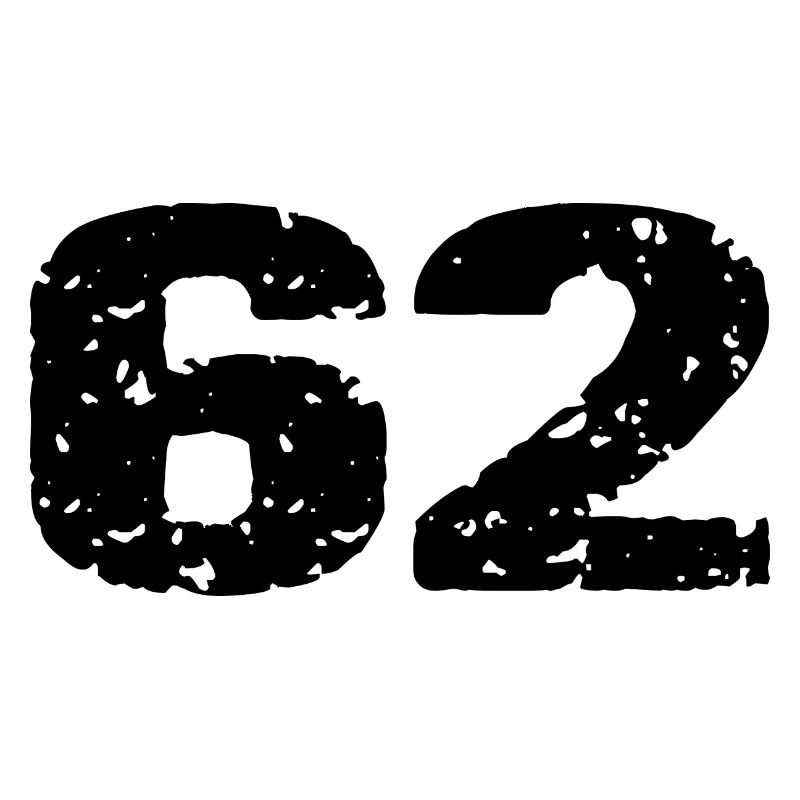 62 Number jersey
