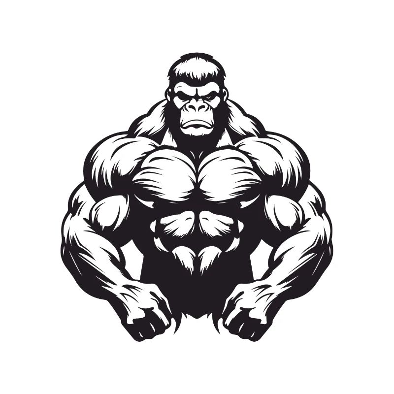 Gorilla Muscles Workout Gym