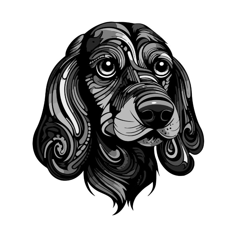 Teckel Chien Portrait Teckel
