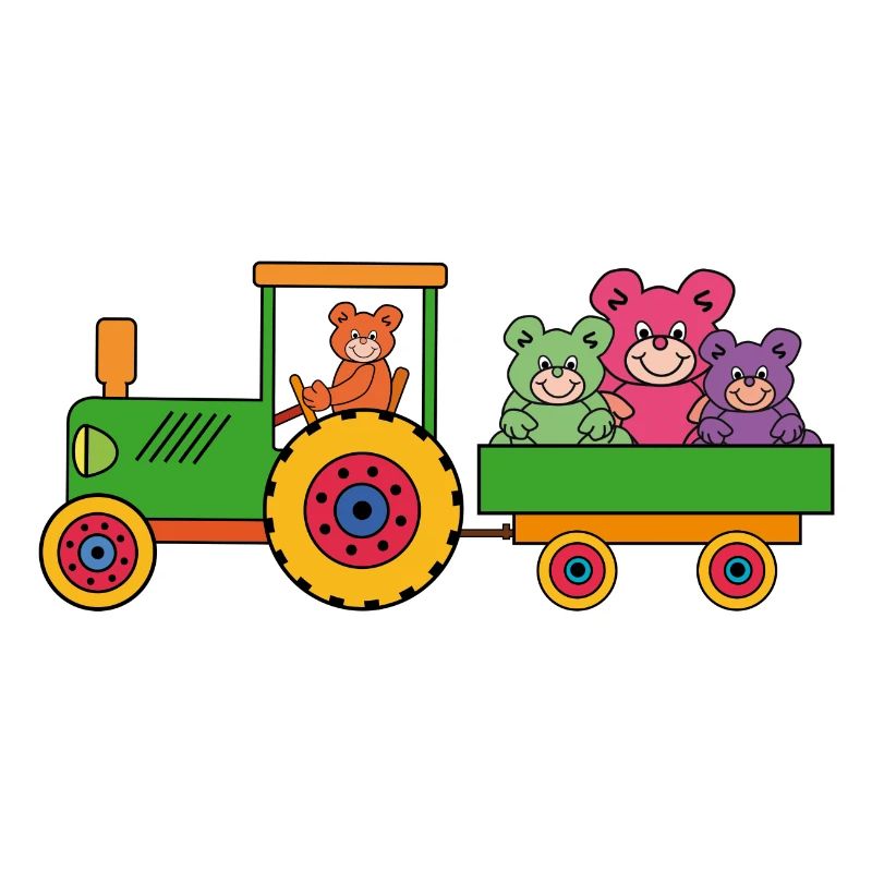 Teddy bears | Teddy with tractor