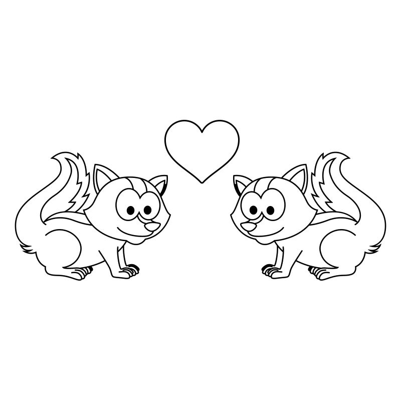 Stinker Comic Couple Amour