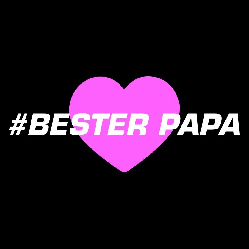 Bester Papa Herz Liebe