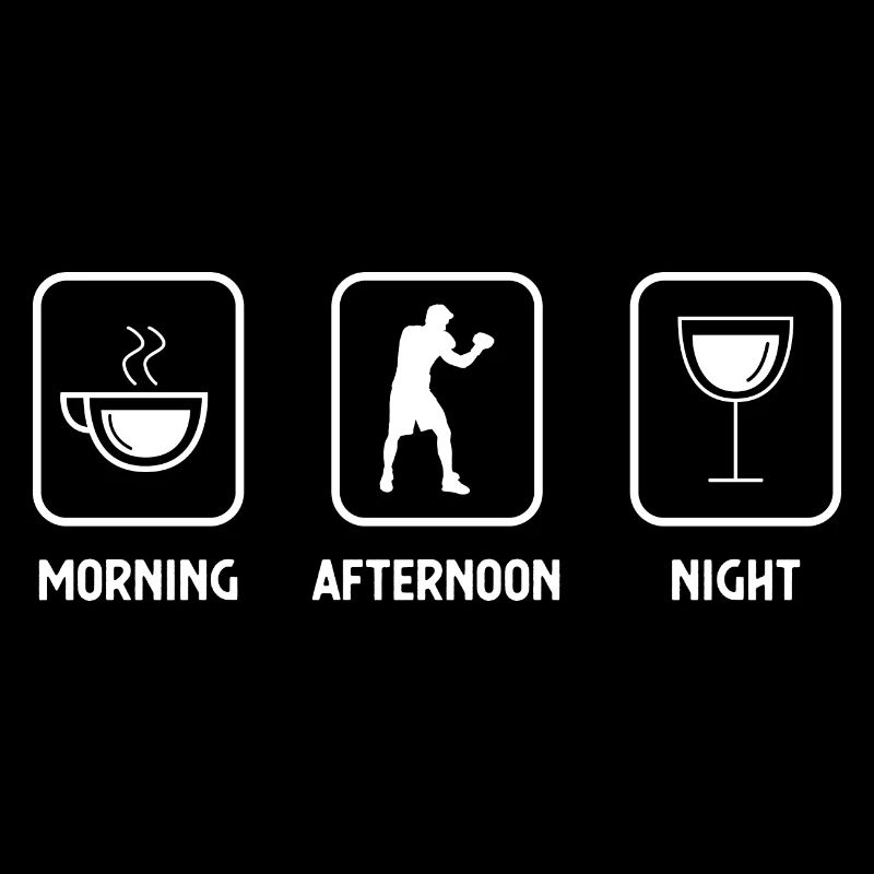Morgens Nachts und Boxen -