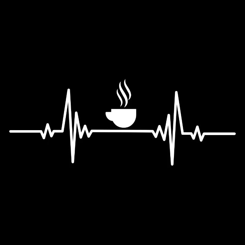 Café chaud battant de cœur