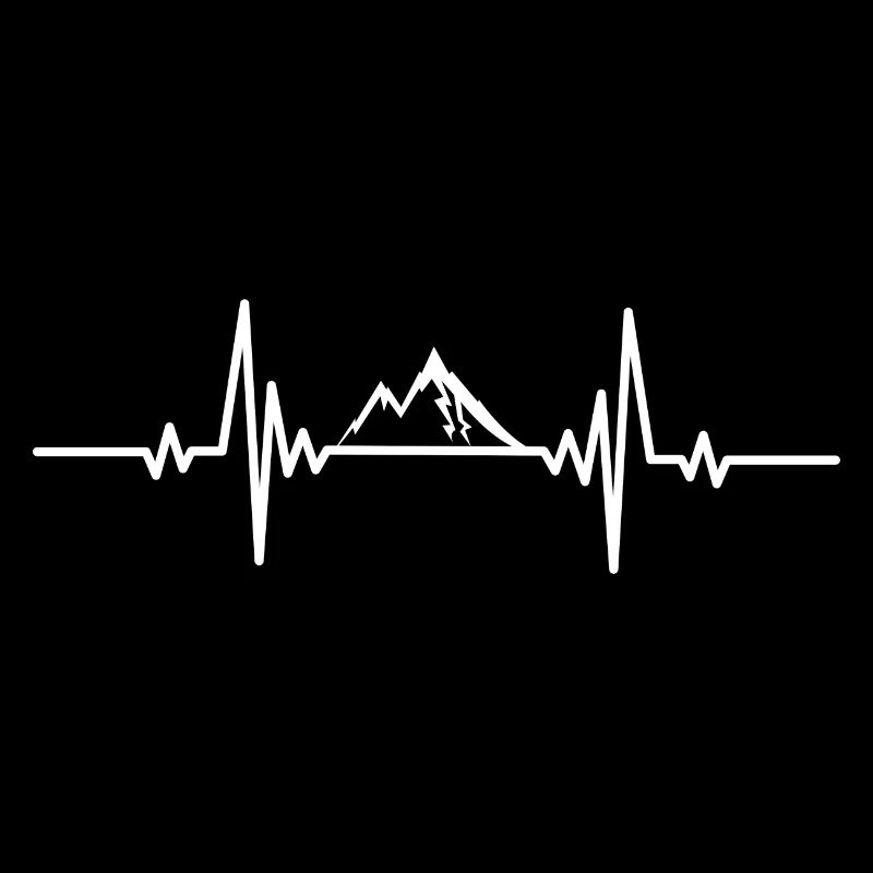 Montagne enneigée Heartbeat