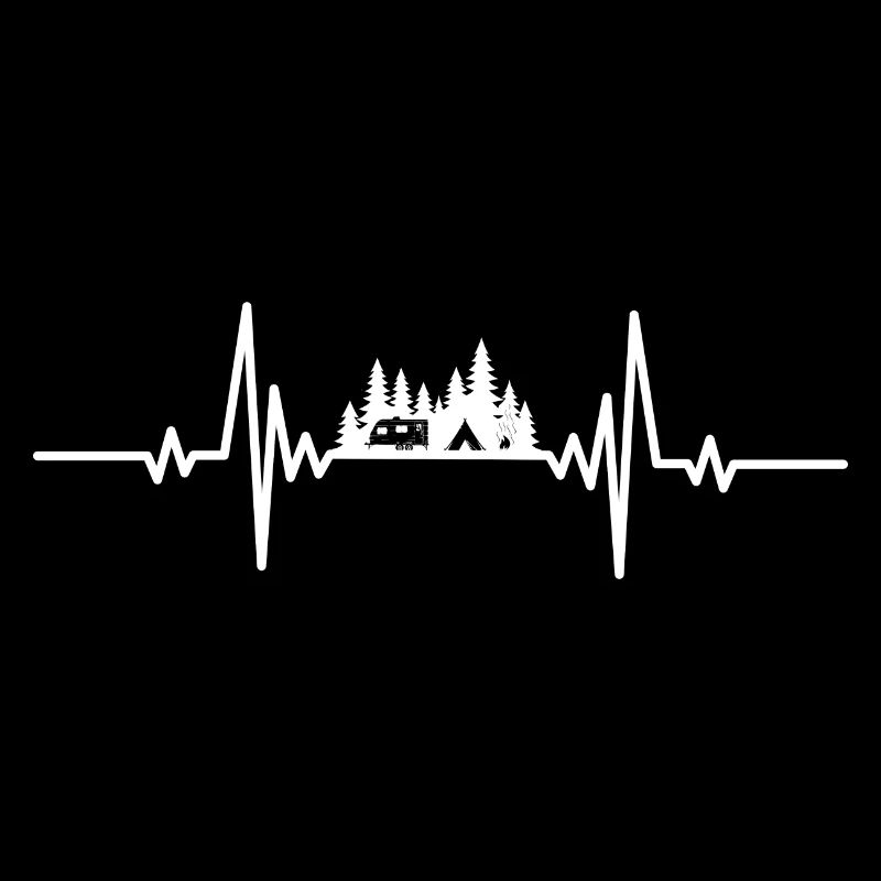Palpitations cardiaques Camping en forêt