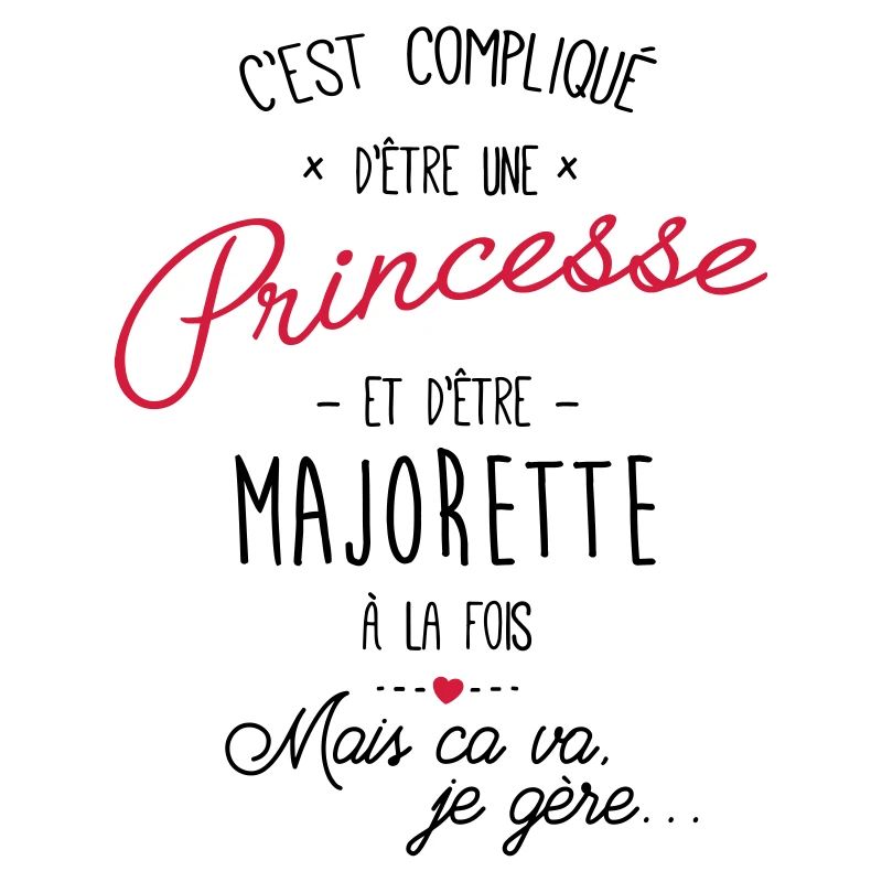 princesse et majorette