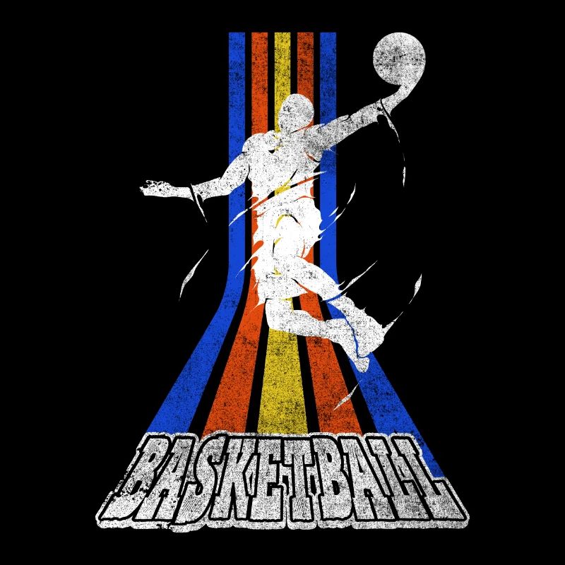 Basketteur Basketteur Dunking Vintage Retro
