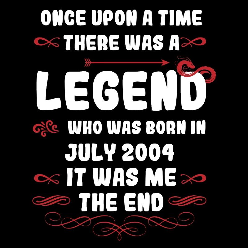 Es war einmal eine Legende. Juli 2004 Geburtstag