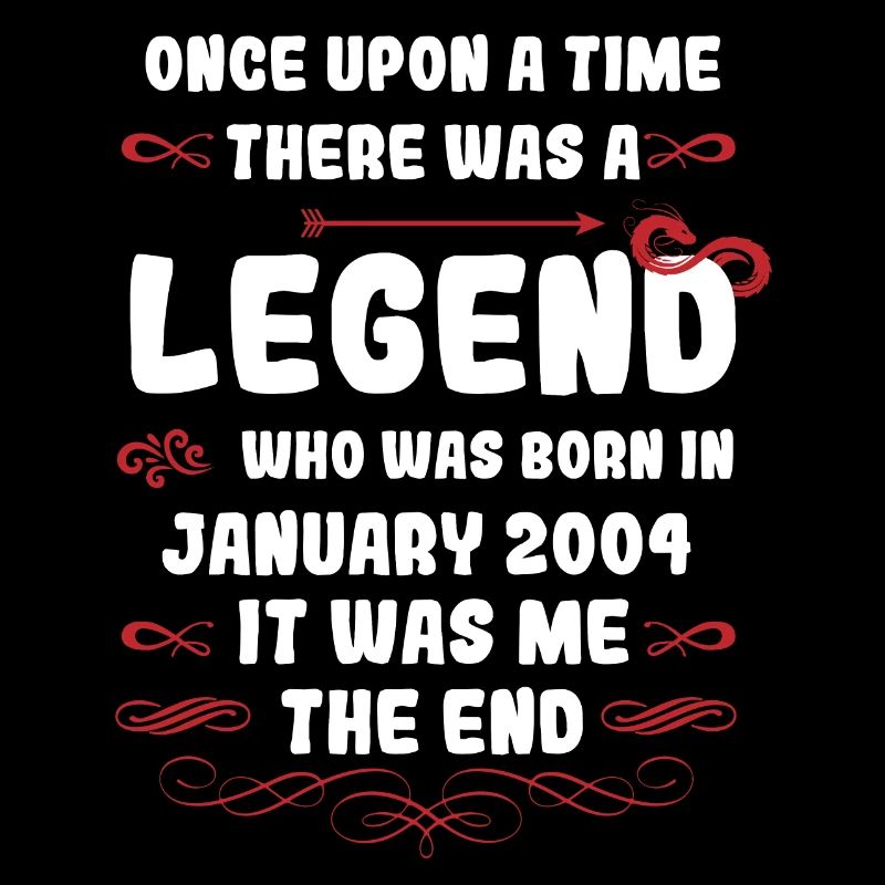 Es war einmal eine Legende. Januar 2004 Geburtstag