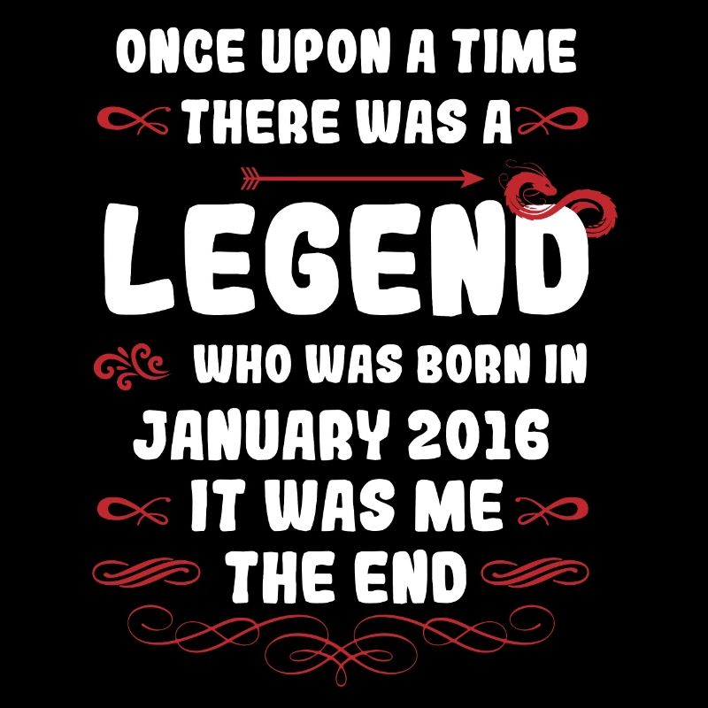 Es war einmal eine Legende. Januar 2016 Geburtstag