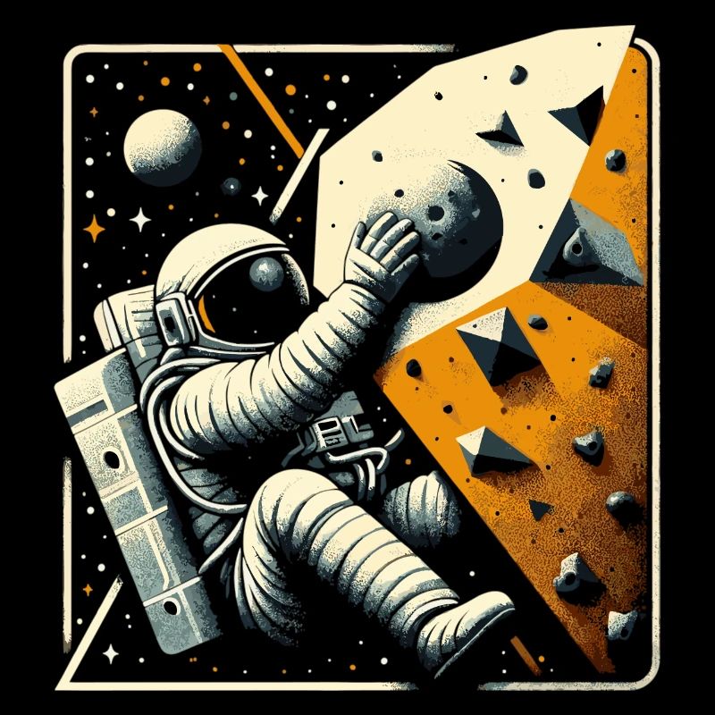 Astronaute de bloc Astronaute Astronaute Cadeau
