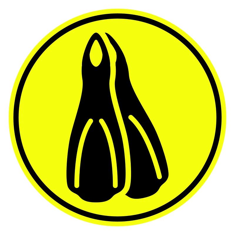 Cercle d’ailerons de plongée