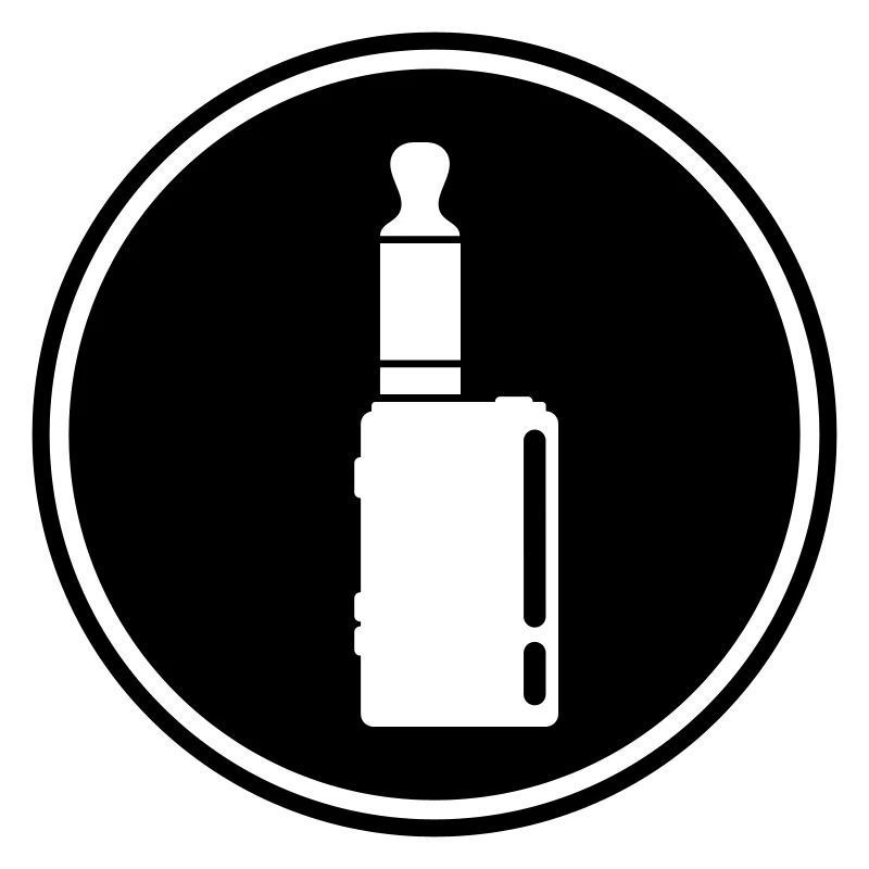 Silhouette de cigarette électronique