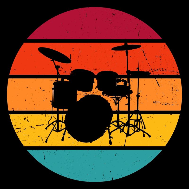 Drummer Drumming Drum Kit