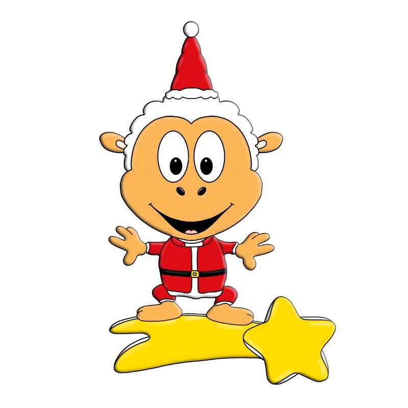 SCHAF - WEIHNACHTSMANN - STERNSCHNUPPE