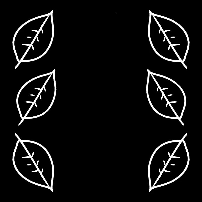 Pattern Leaf Leaves Frame Nature