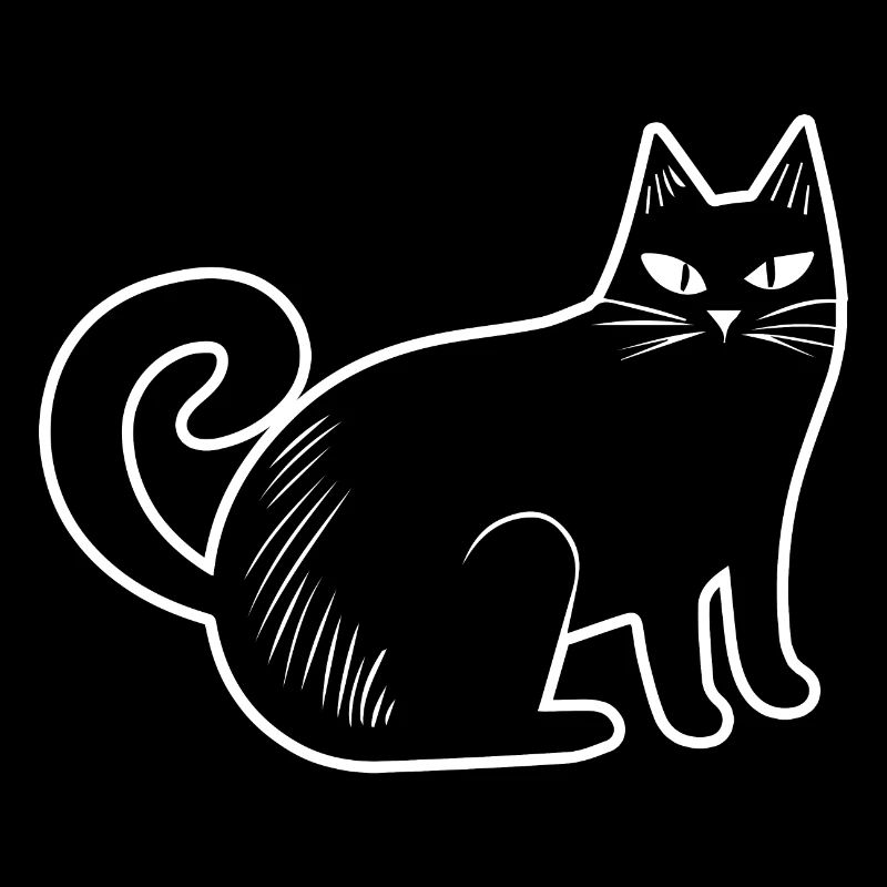 Katzen Katzendame Katzenfreund