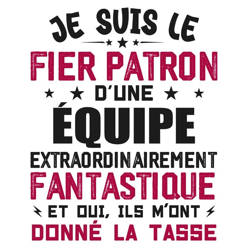 Ich bin stolzer Chef eines Teams