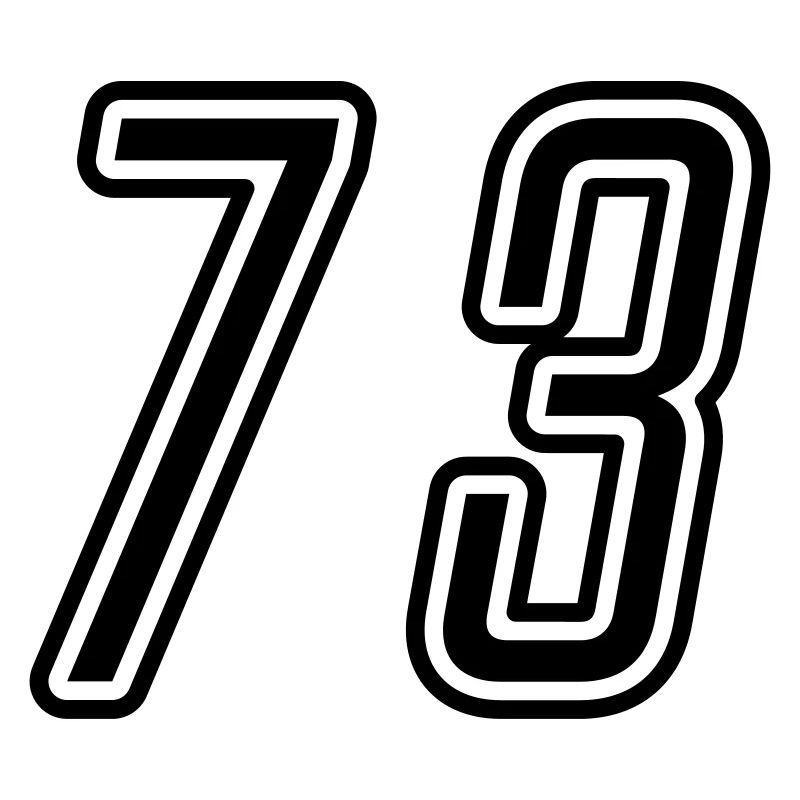 73 Numéro de numéro