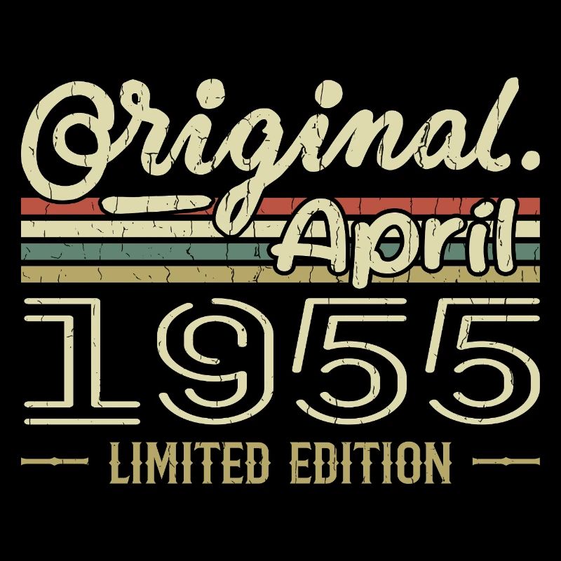 April 1955 70th Anniversary Gift April 1955
