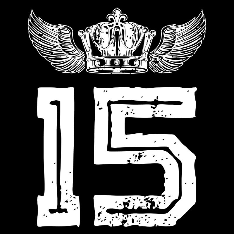 15 Number crown