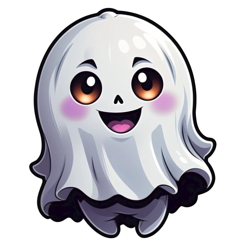 Joyeux Halloween Ghost Ghost