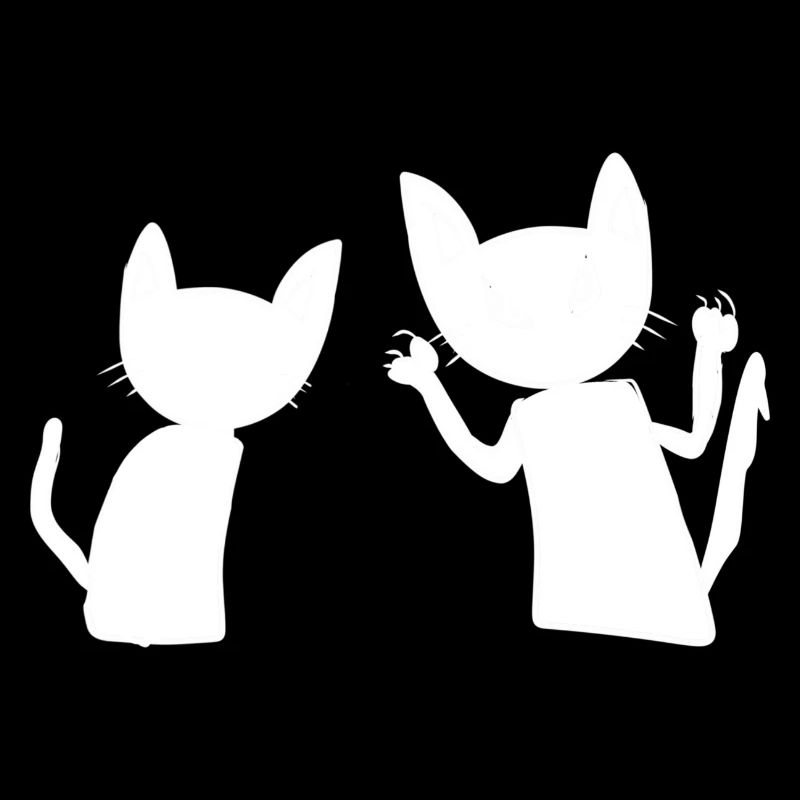 Cats Animals Pet gray scream sad