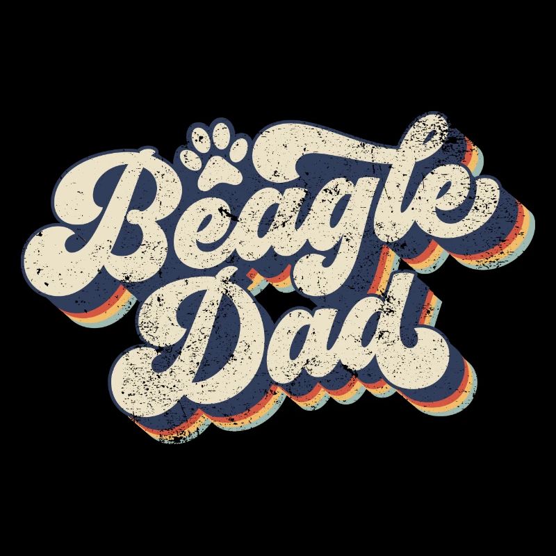 Beagle Dad Herrchen Hundebesitzer Geschenk Fun