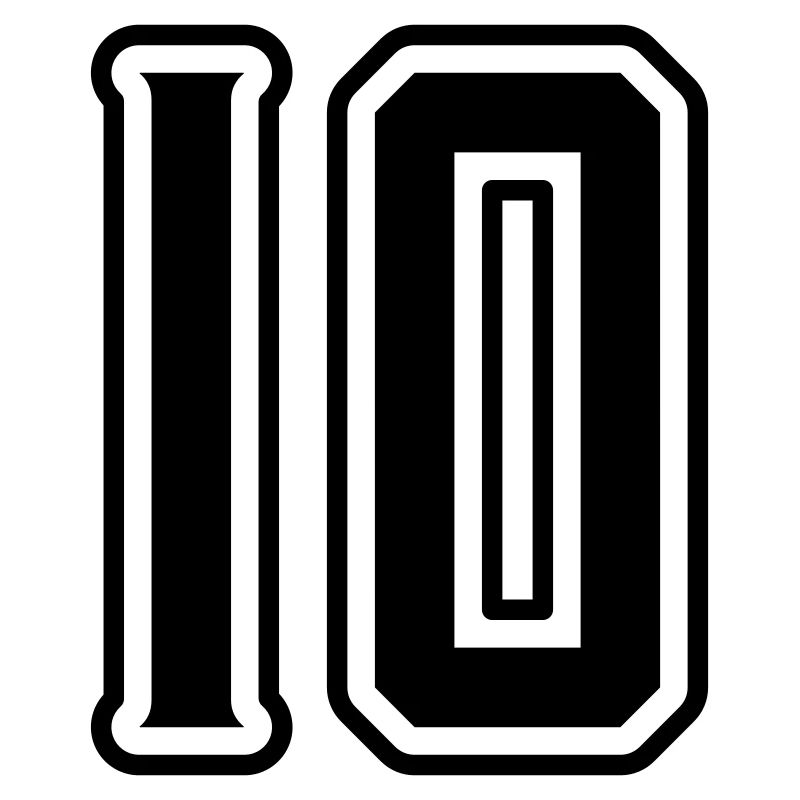 10 number symbol