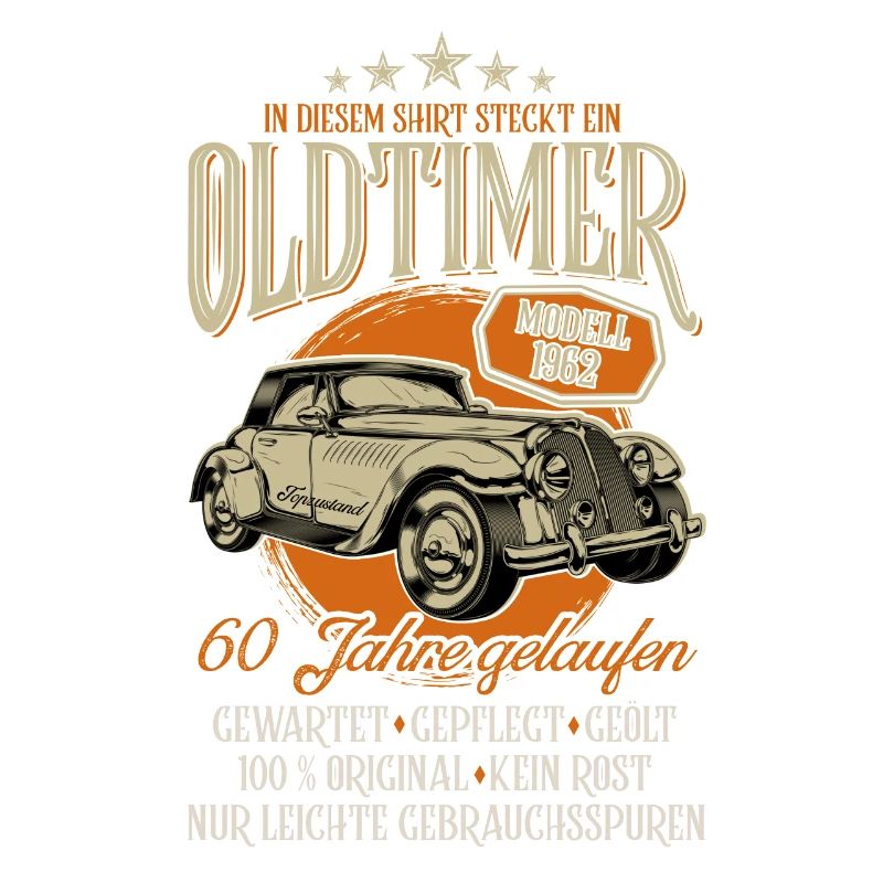 60 Geburtstag Oldtimer 1962 retro 2022
