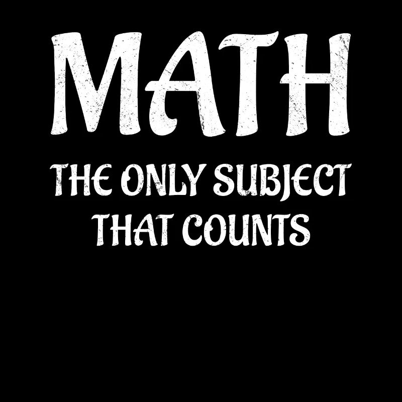 Les mathématiques sont la seule matière qui compte les mathématiques de conception