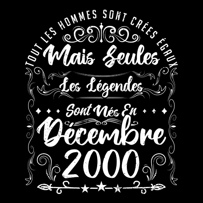 Les Légendes Sont Nés En Décembre 2000