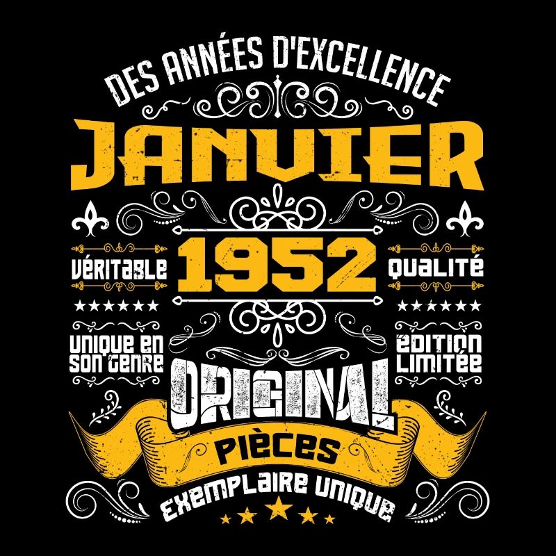 JANVIER 1952 | ORIGINAL PIÈCES