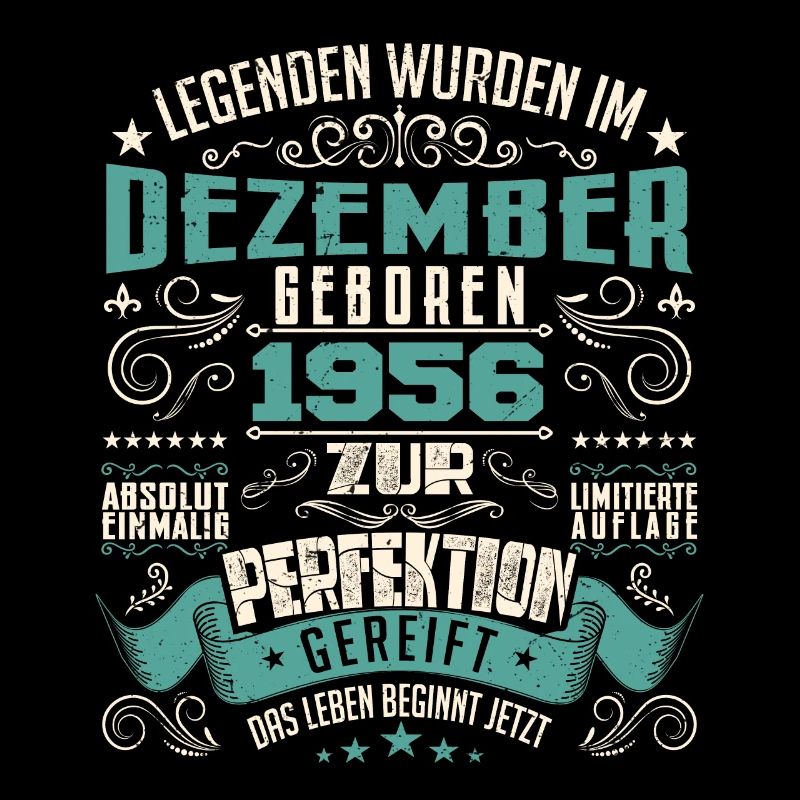 Legenden werden geboren im Dezember 1956
