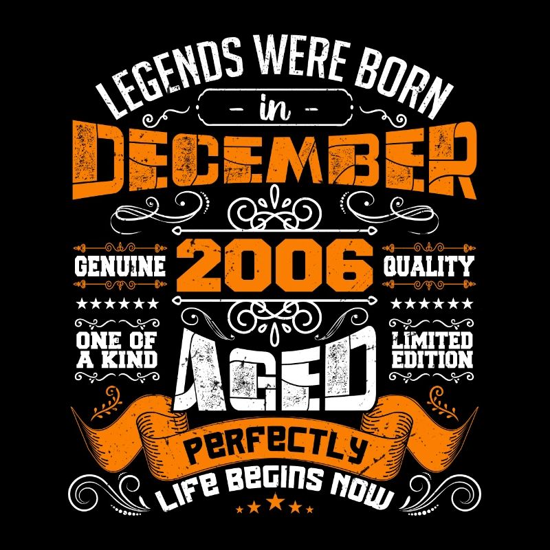 Legends were born in December 2006 | gift