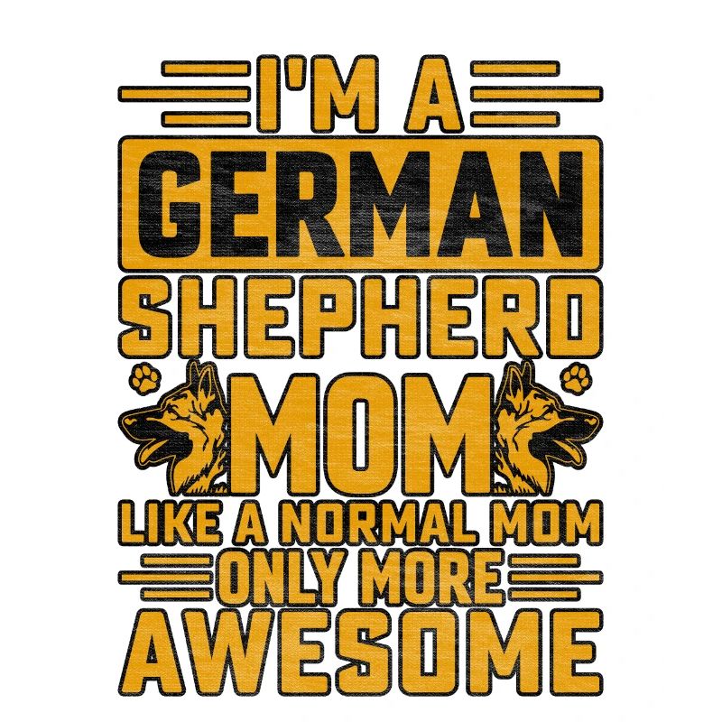 Ich bin Mutter eines Deutschen Schäferhundes