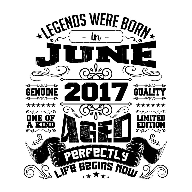 2017 Juni Jubiläum 2017 Juni | geboren im Juni 2017