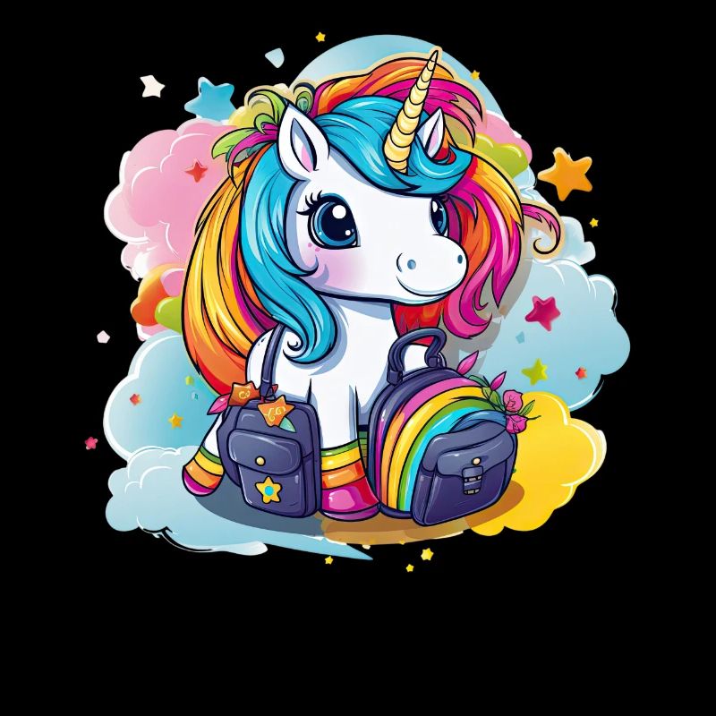 Einhorn Schulkind Einschulung Mädchen Geschenk