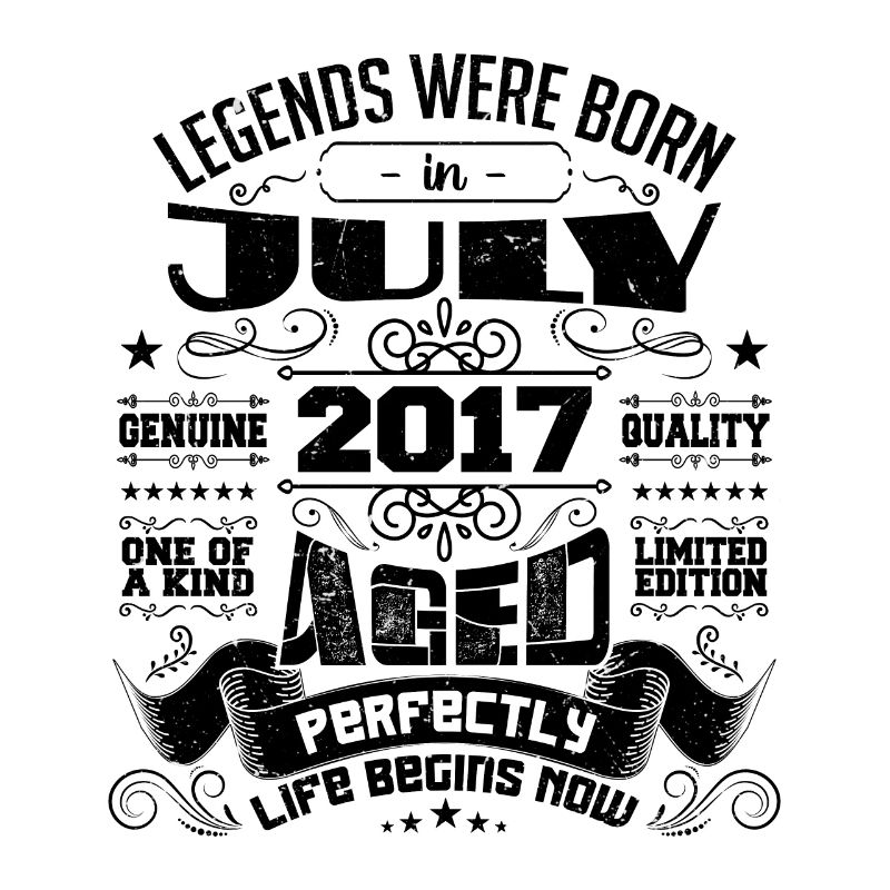 2017 Juli Geburtstagsgeschenk Juli 2017