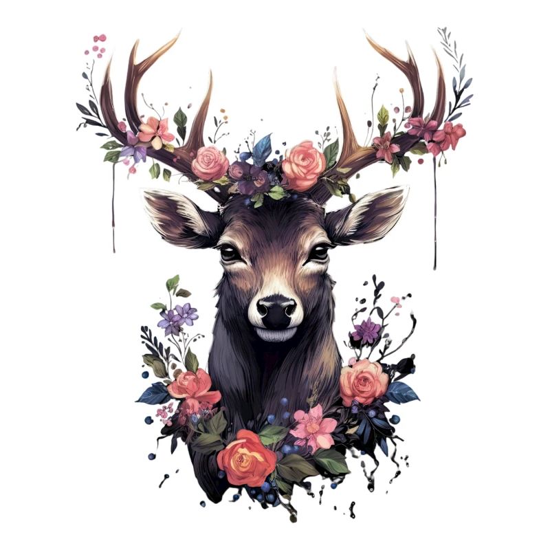 Replacement dirndl deer antlers deer