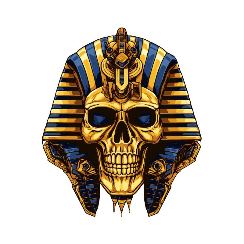 Pharaoh Skull Symbol
