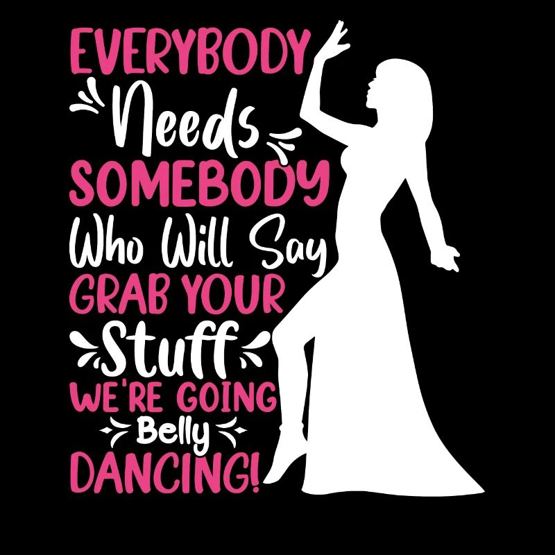Citations de danse Danseur drôle Raqs sharqi Swing