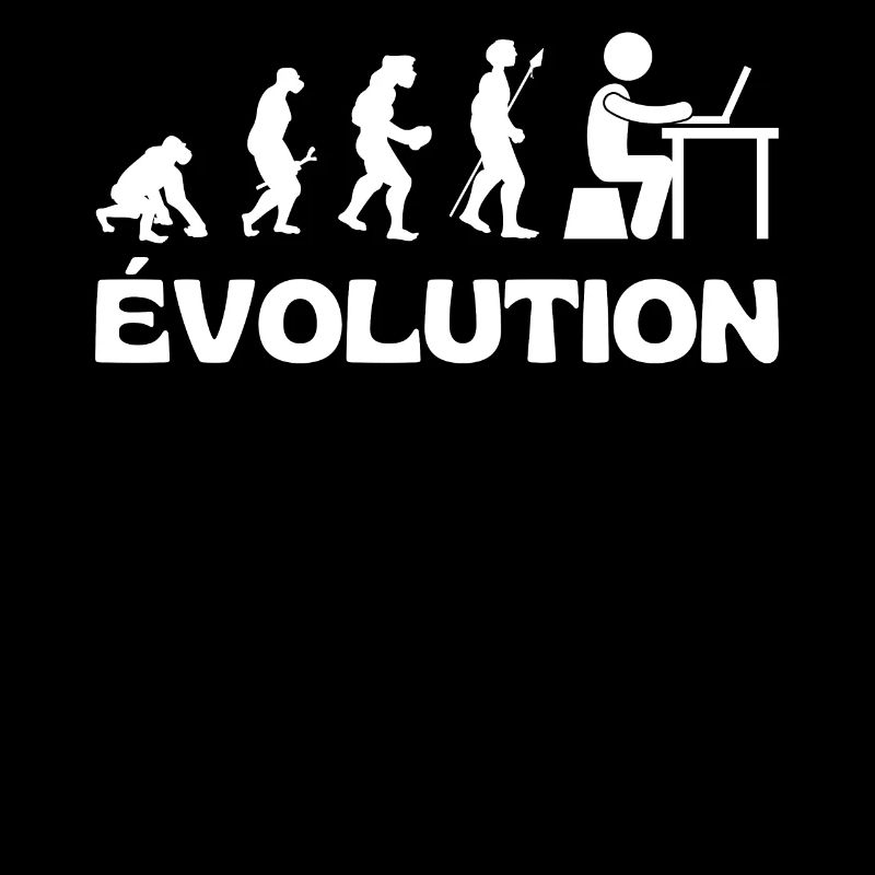 Evolution Geek Évolution Darwin Gaming Jeux Gamer