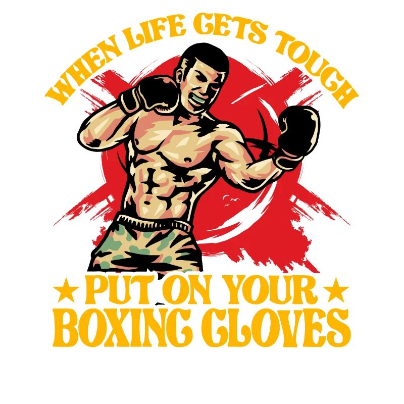 Quand la vie devient difficile, enfilez vos gants de boxe