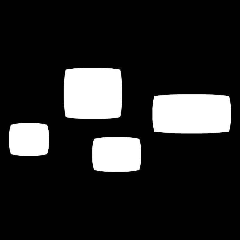 Four Squares Square Shape Symbol Pattern