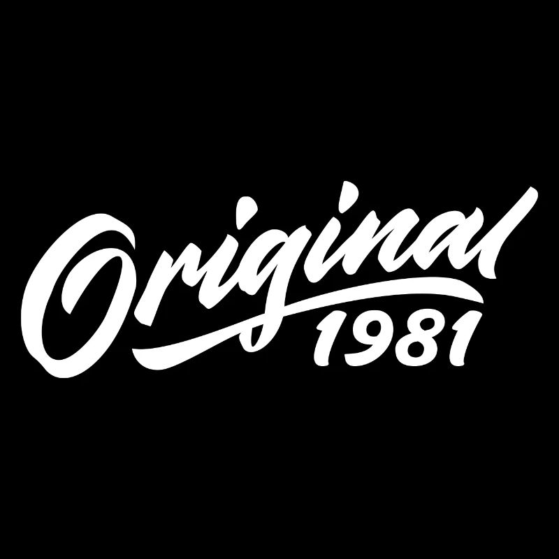 Original 1981 Birthday Gift 1981